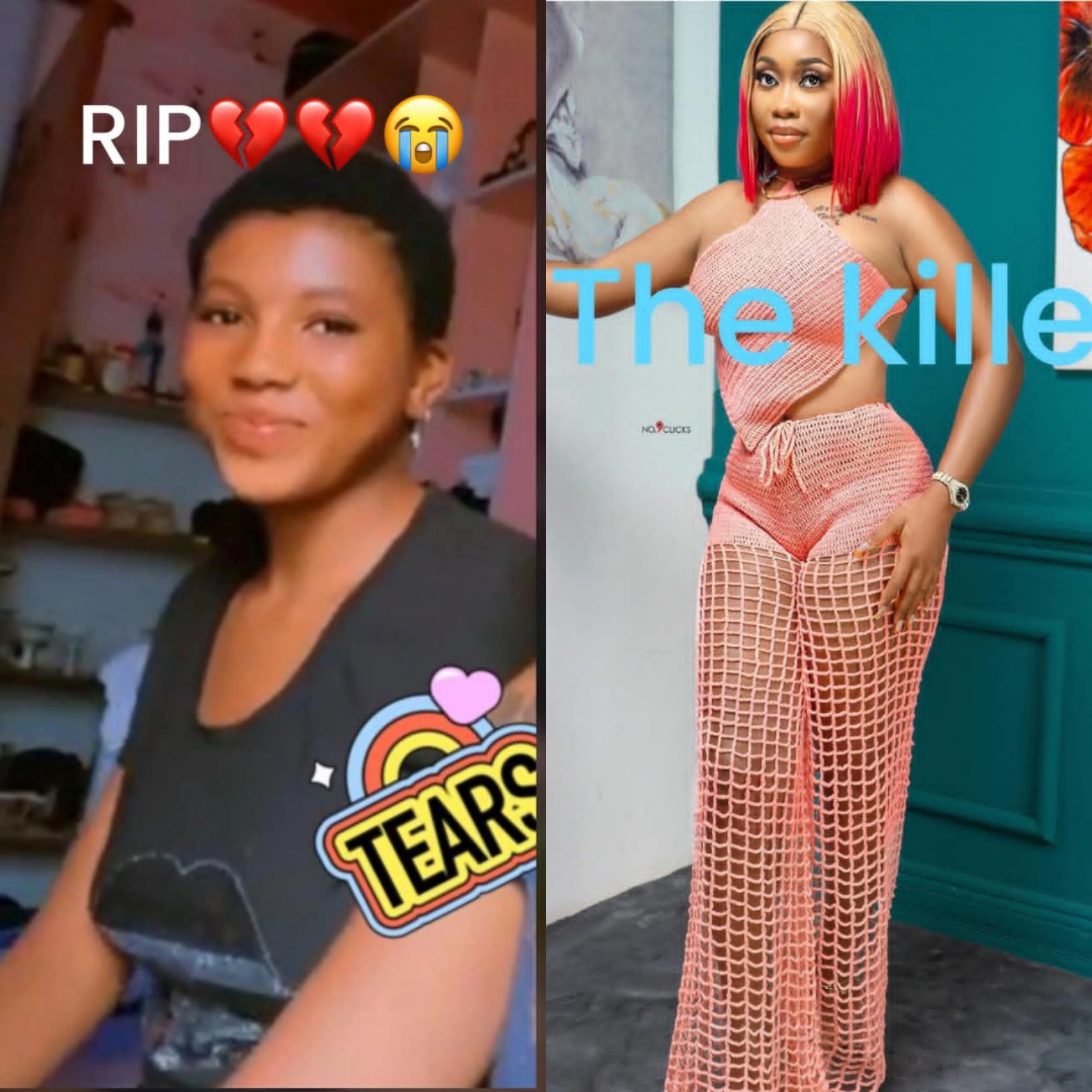 Image of the businesswoman accused of stabbing her salesgirl.