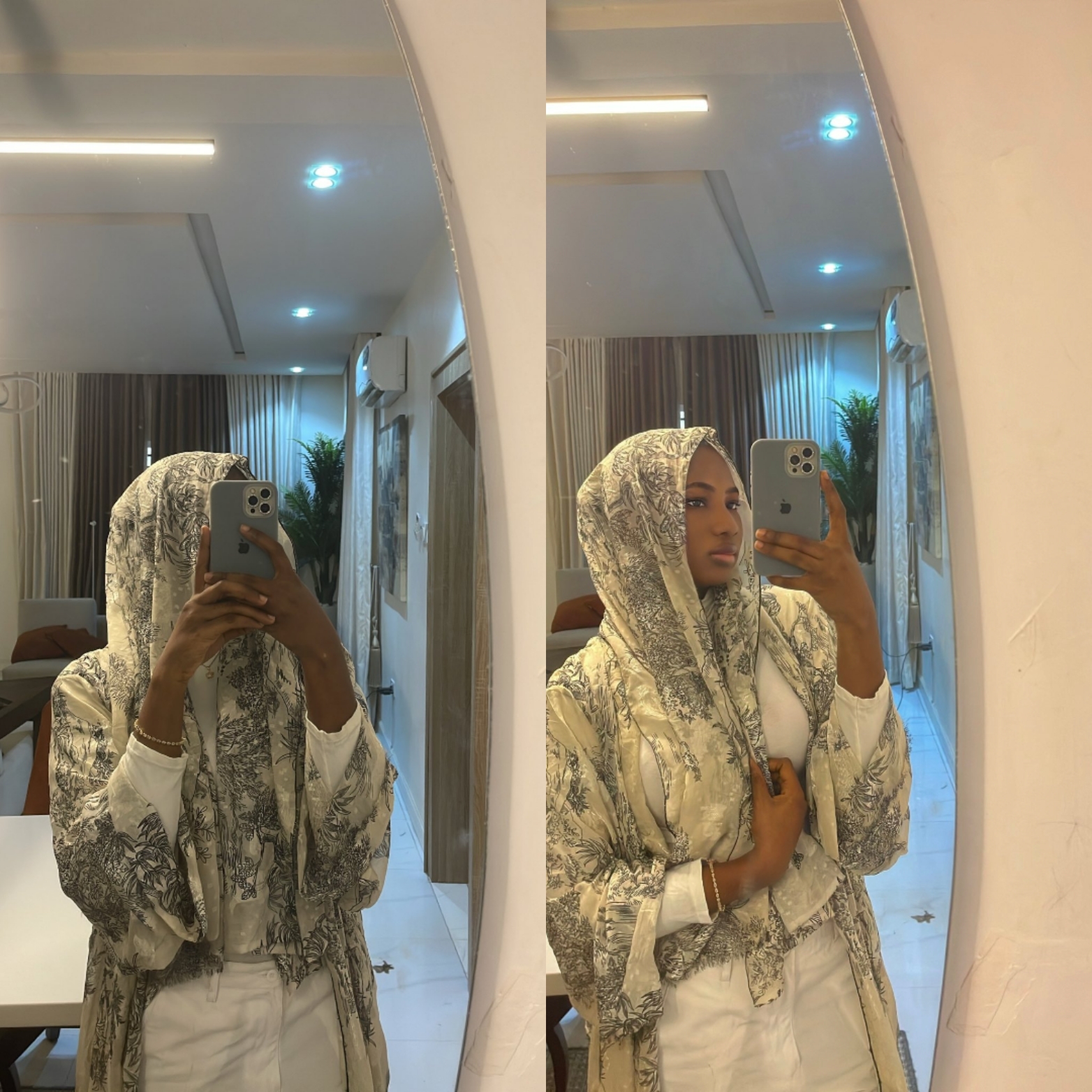 A woman sharing her experience with a rude comment on her photo