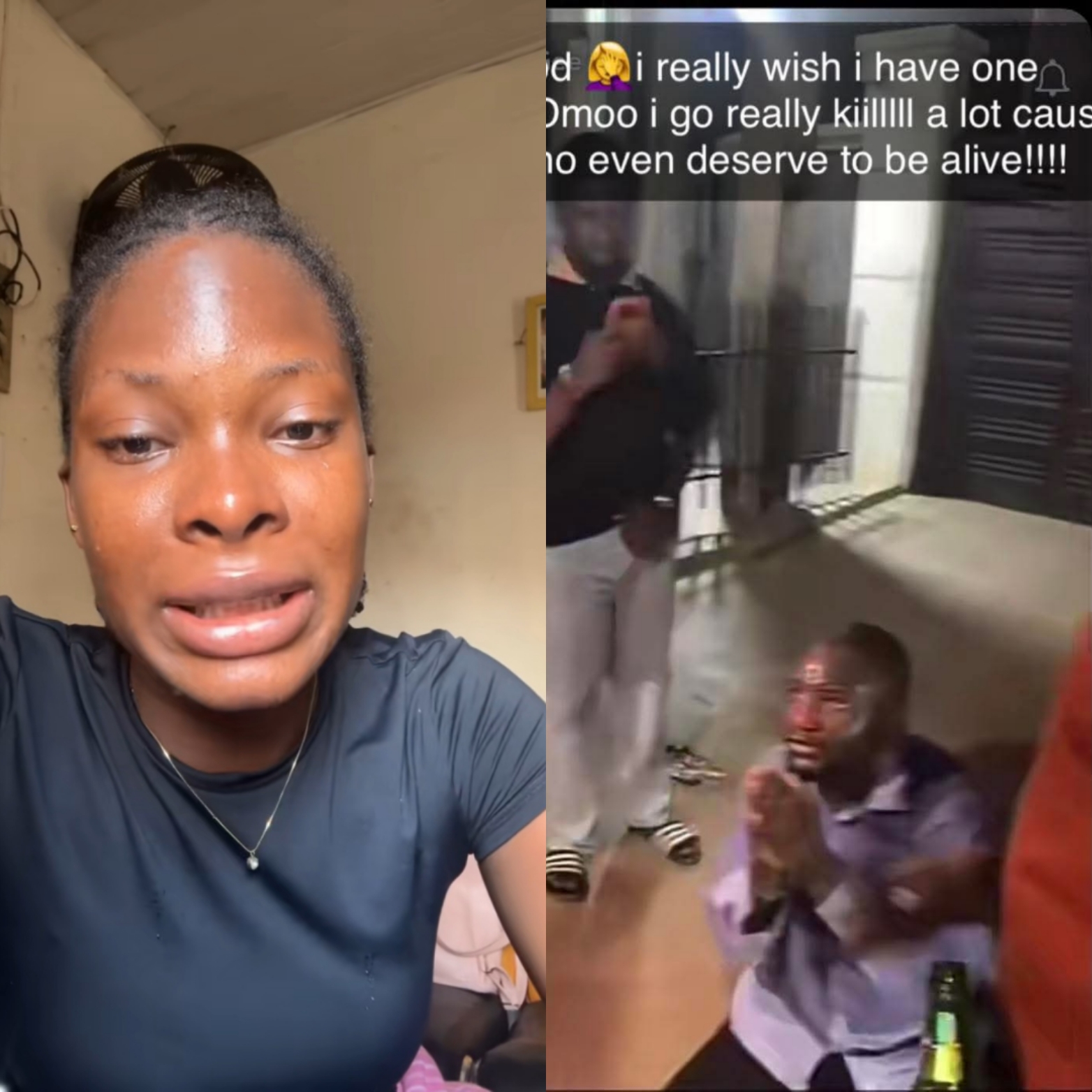 Screenshot of the chat between the content creator and the accused individual regarding the fake modeling job.