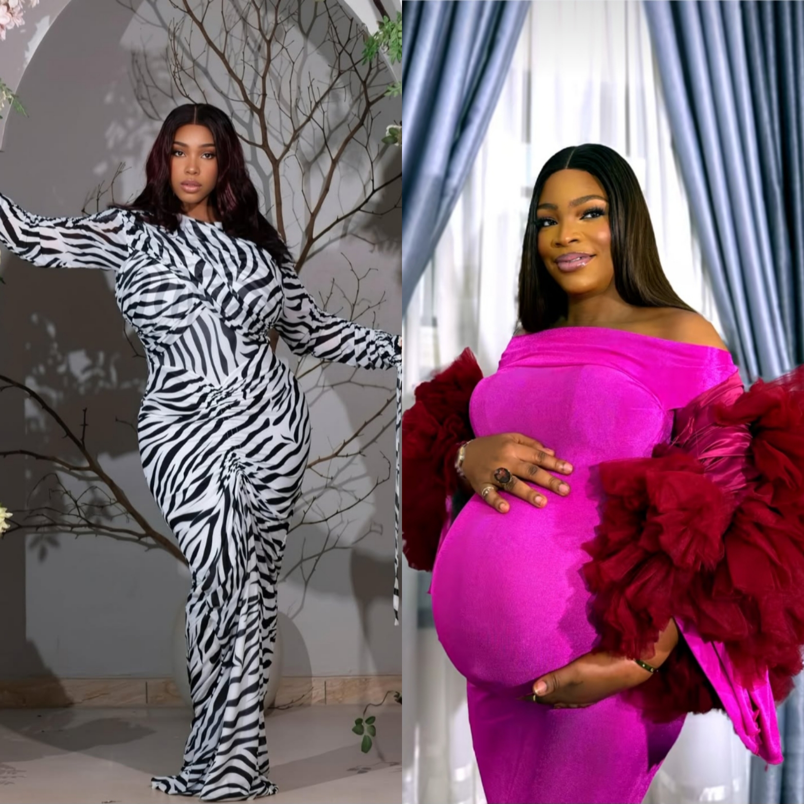 Deka George shares a photo of her sister Amaka