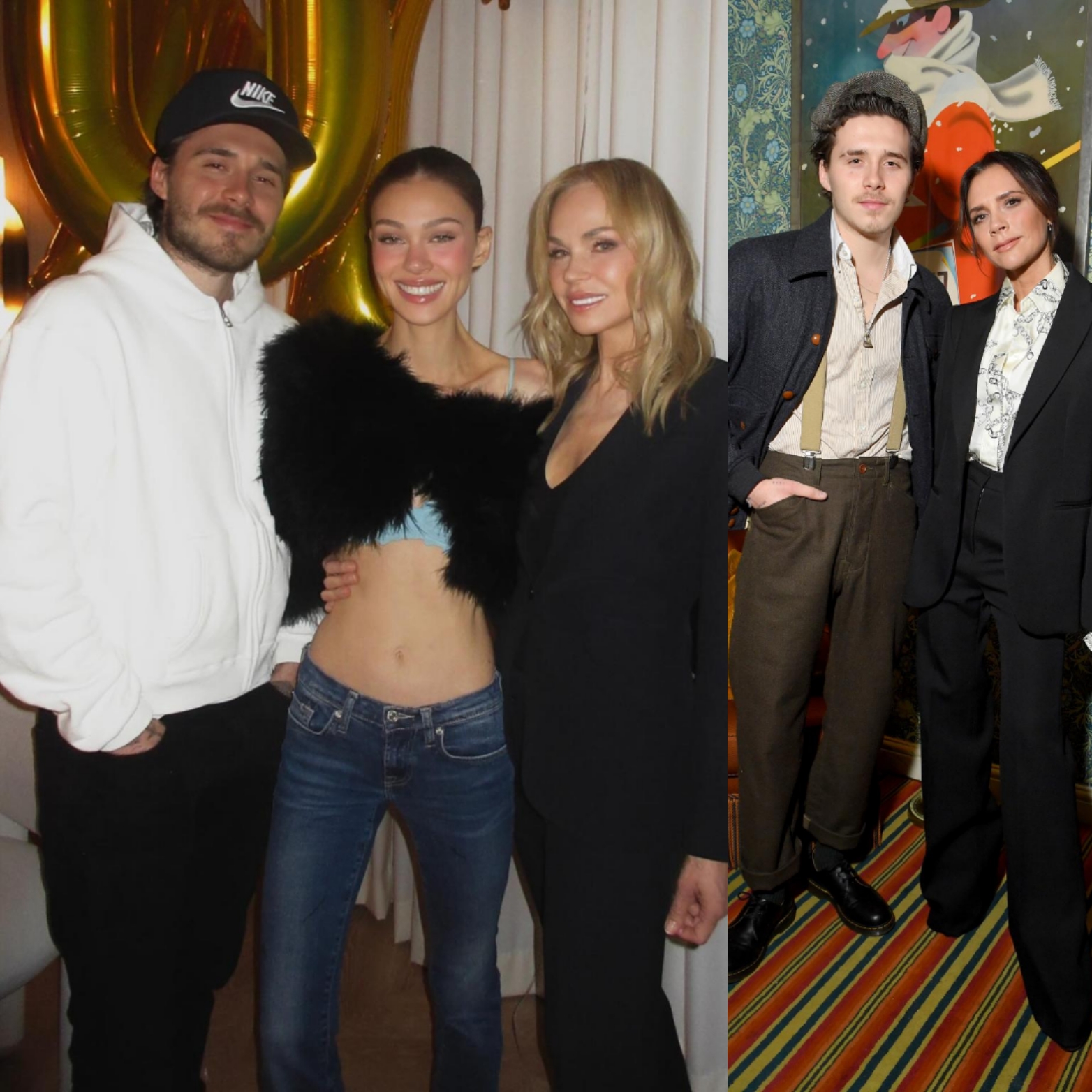 Brooklyn Beckham celebrates his mother-in-law Claudia Peltz on Mother's Day