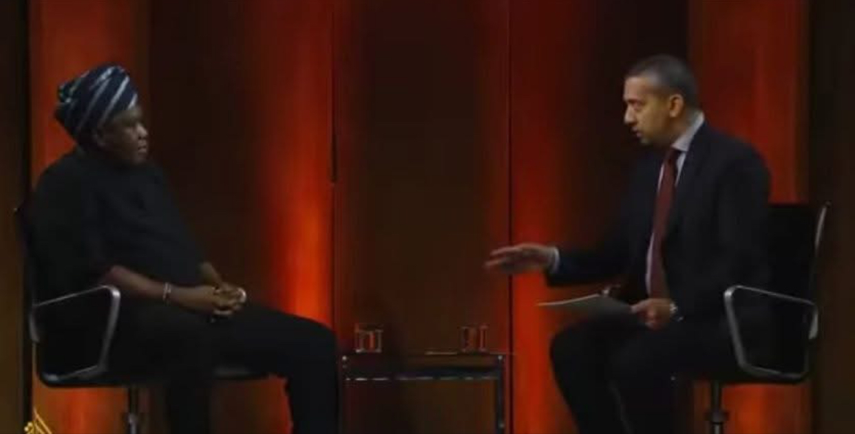 Daniel Bwala, media aide to President Bola Tinubu, during an interview with Mehdi Hasan.