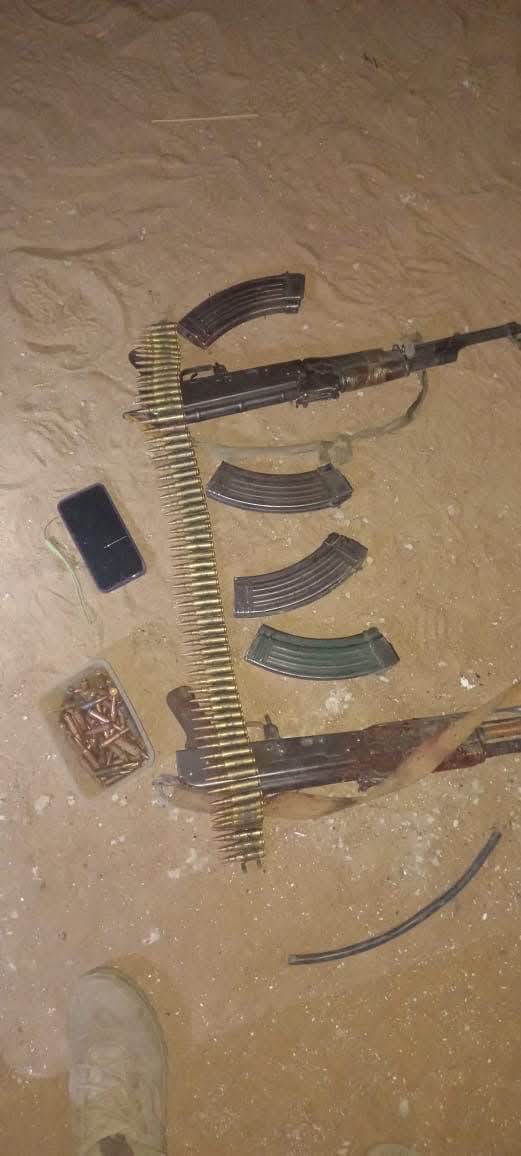 Soldiers from the Joint Task Force participating in a mission.