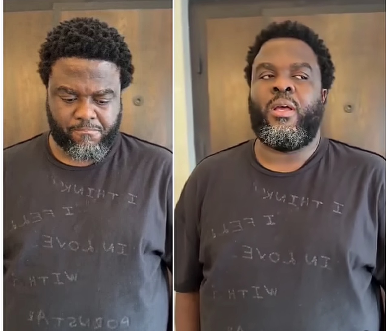 Actor Aremu Afolayan addressing the camera