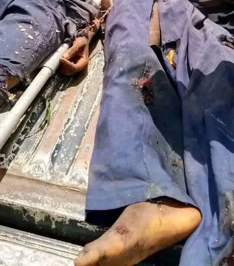 Another view of the accident scene in FCT