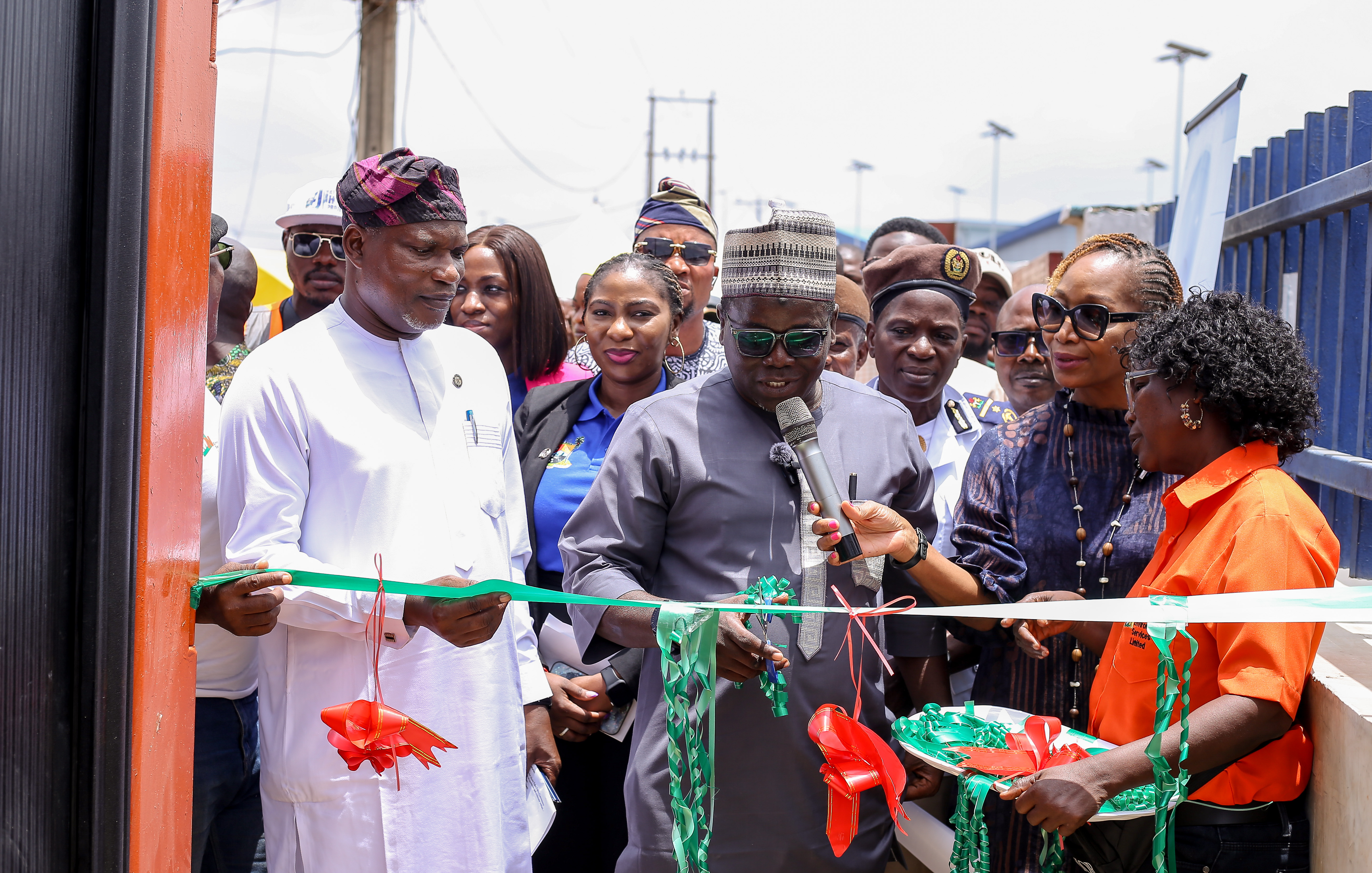 New public sanitation facility commissioned in Abule Egba, Lagos.