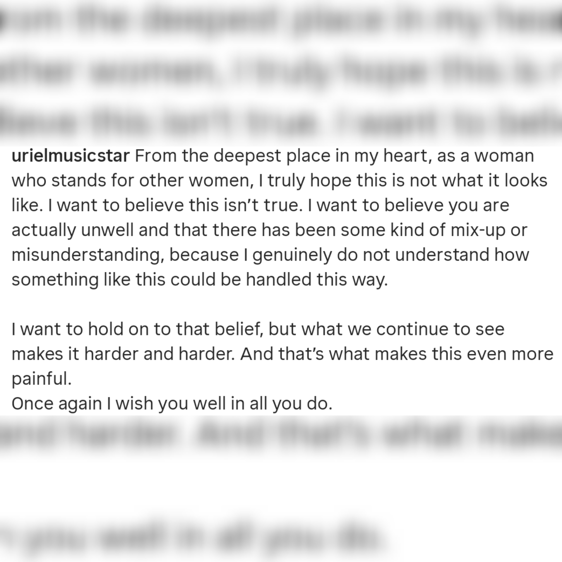 Live collage of Uriel Oputa discussing issues related to cancer