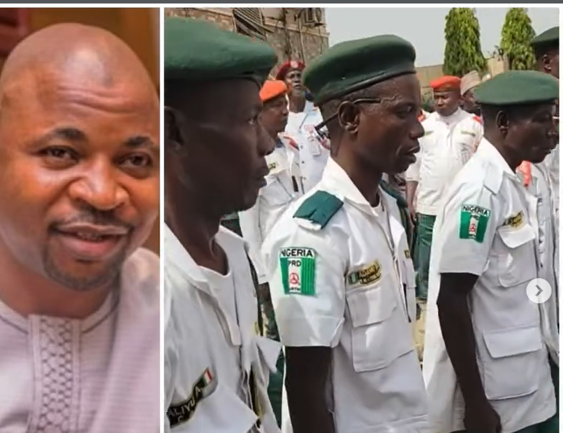 Parade in support of MC Oluomo by NURTW members