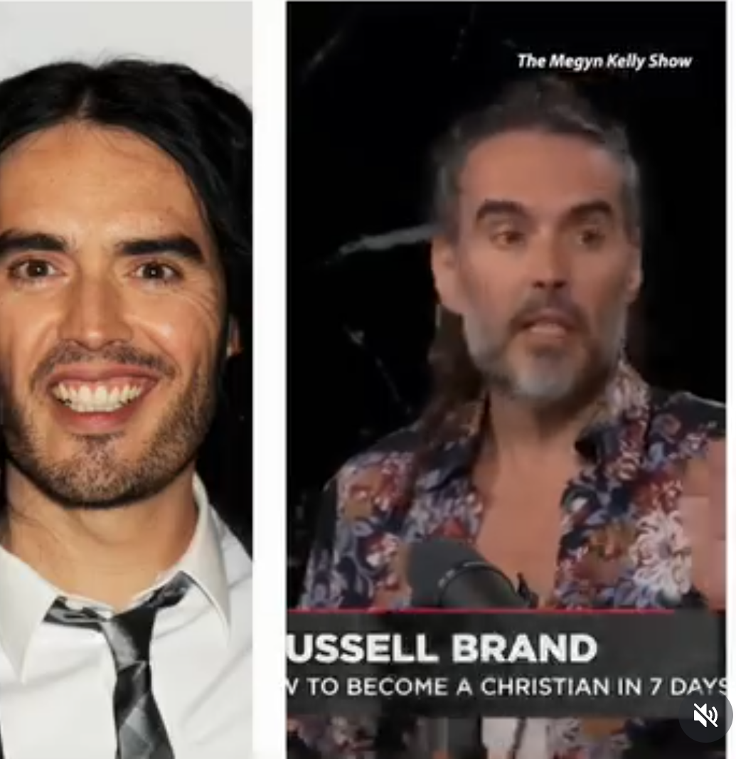 British Comedian Russell Brand discussing his past relationship