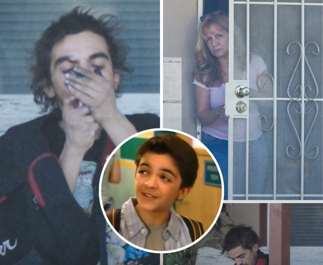 Tylor Chase seen smoking near a wooden plank on his mother's porch.