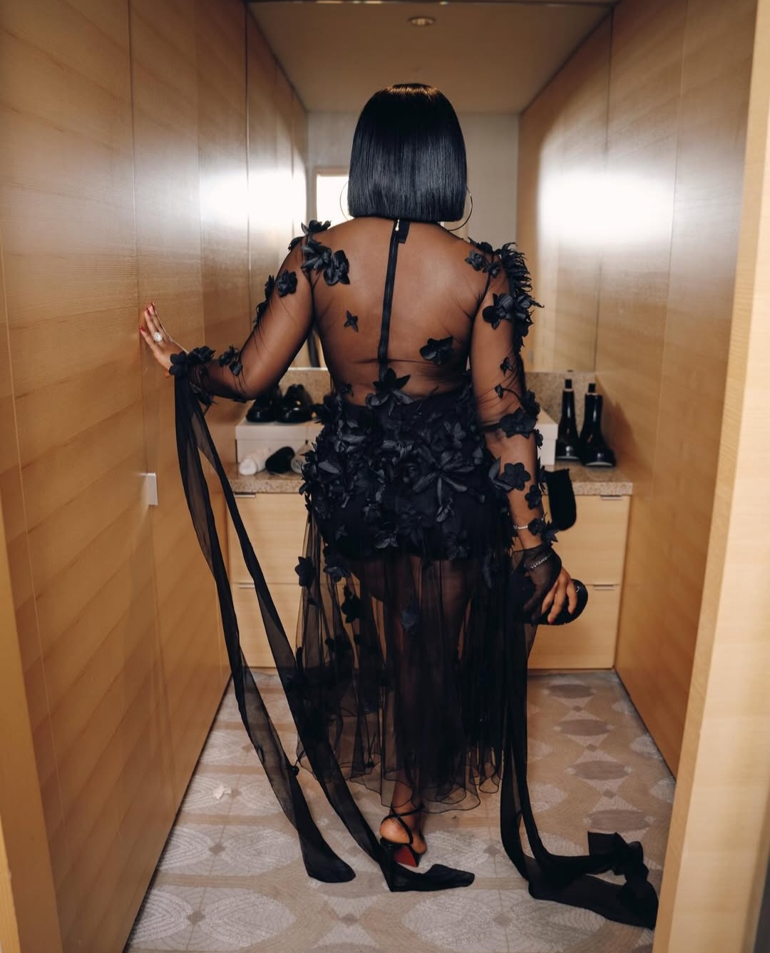 Another image of Chioma Adeleke at the Grammy Awards