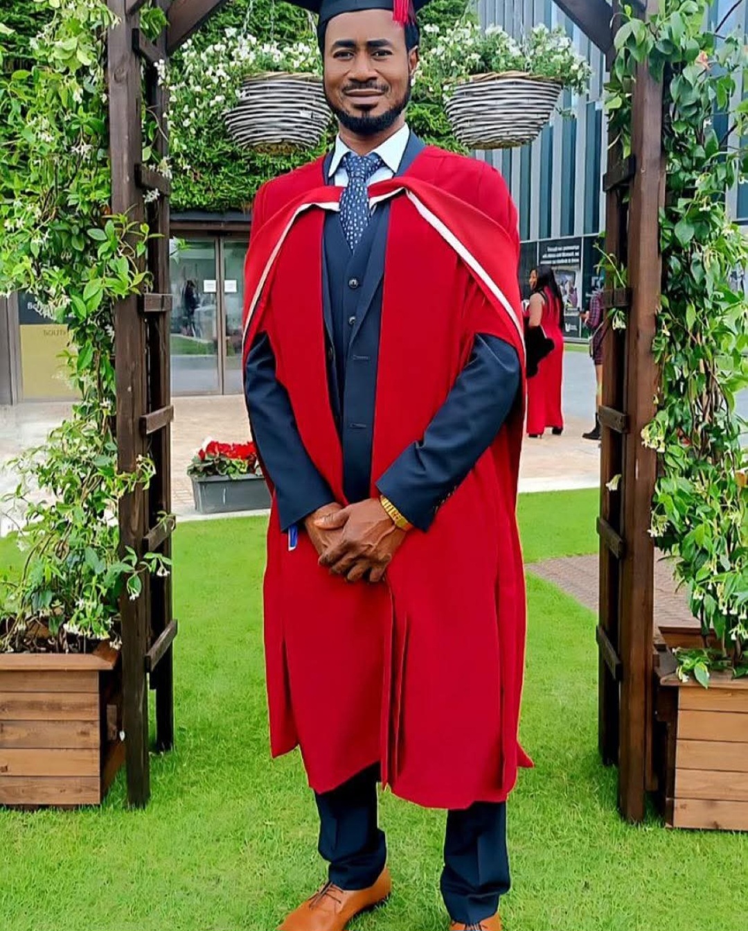 Screenshot of a social media post related to the incident.