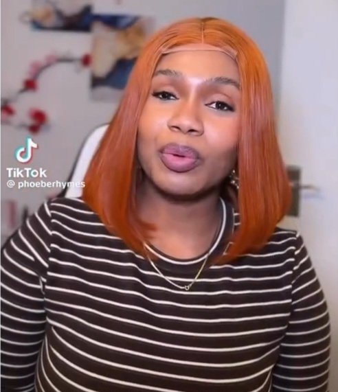 A woman discussing the importance of easily pronounced names for children of Nigerian parents living abroad.