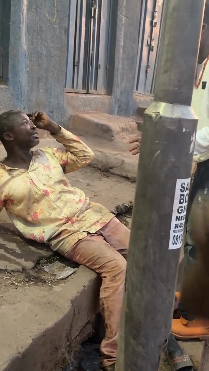 Confrontation between the content creator and the man attempting to lure the girl