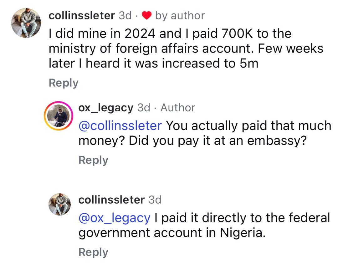 Another image related to the discussions on renouncing Nigerian nationality.