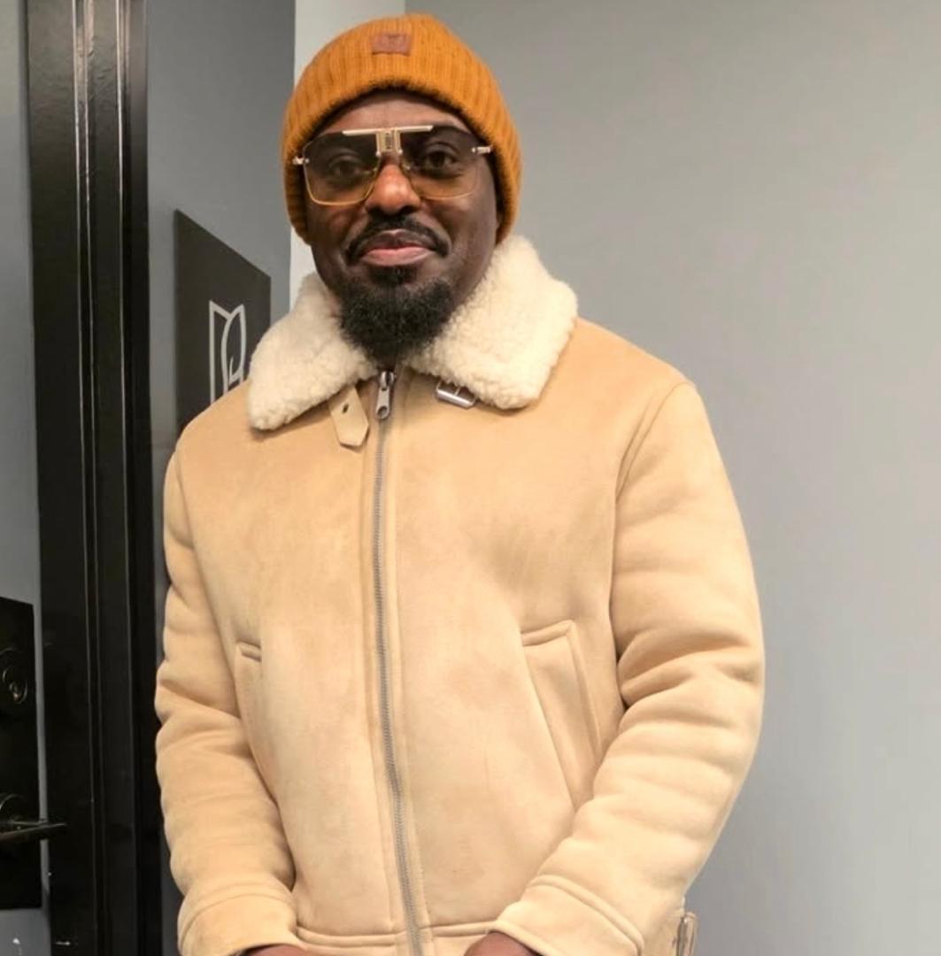 Actor Jim Iyke sharing his opinion on relationships.