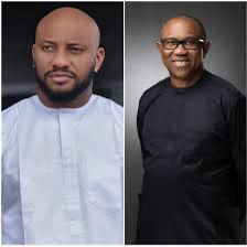 Yul Edochie making a statement