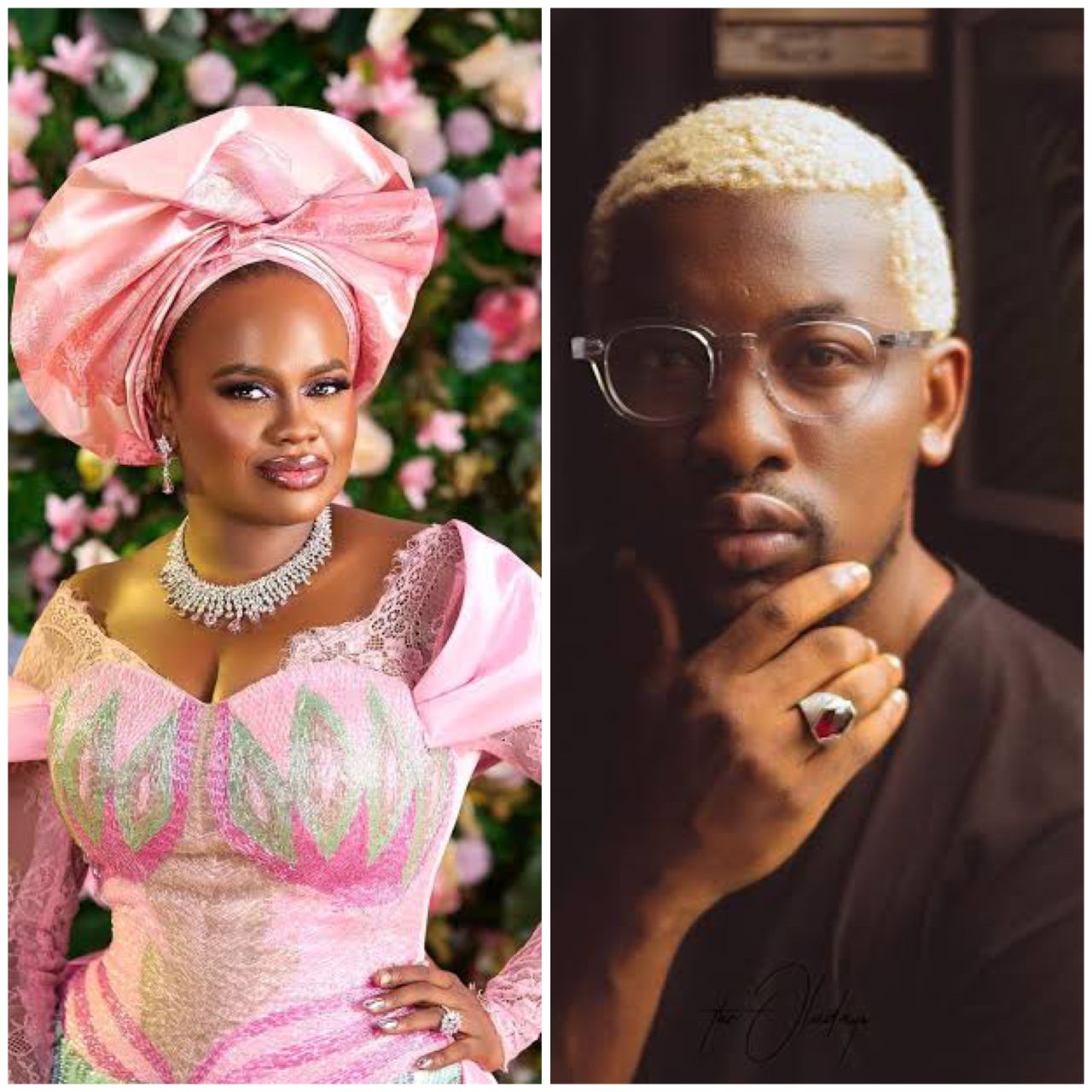 OAP Dotun and movie producer Jade Osiberu