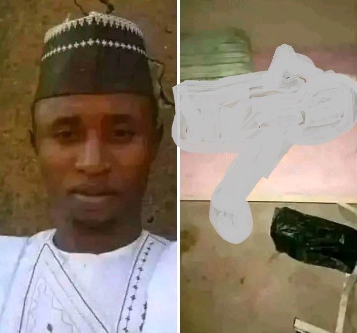 A farmer at work on his farm before the attack in Kaduna