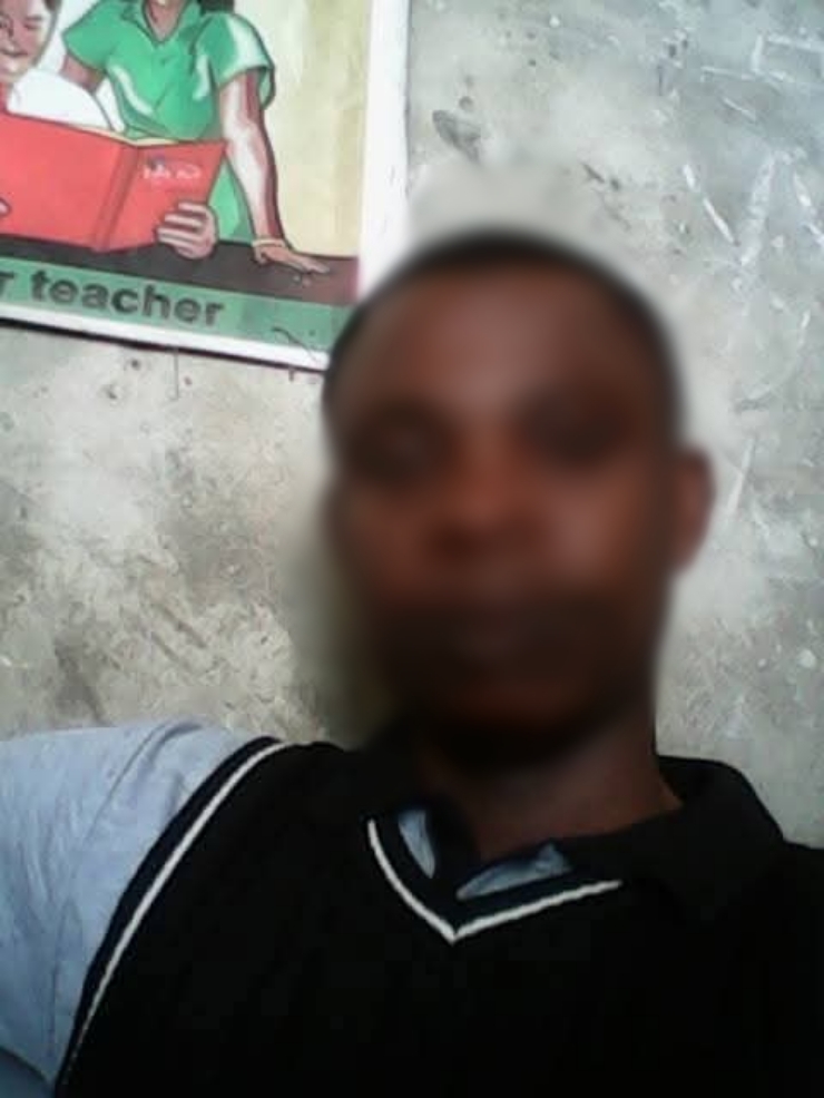 Image depicting the arrest of Ugbome Ifeanyi Thompson in relation to the alleged crime.