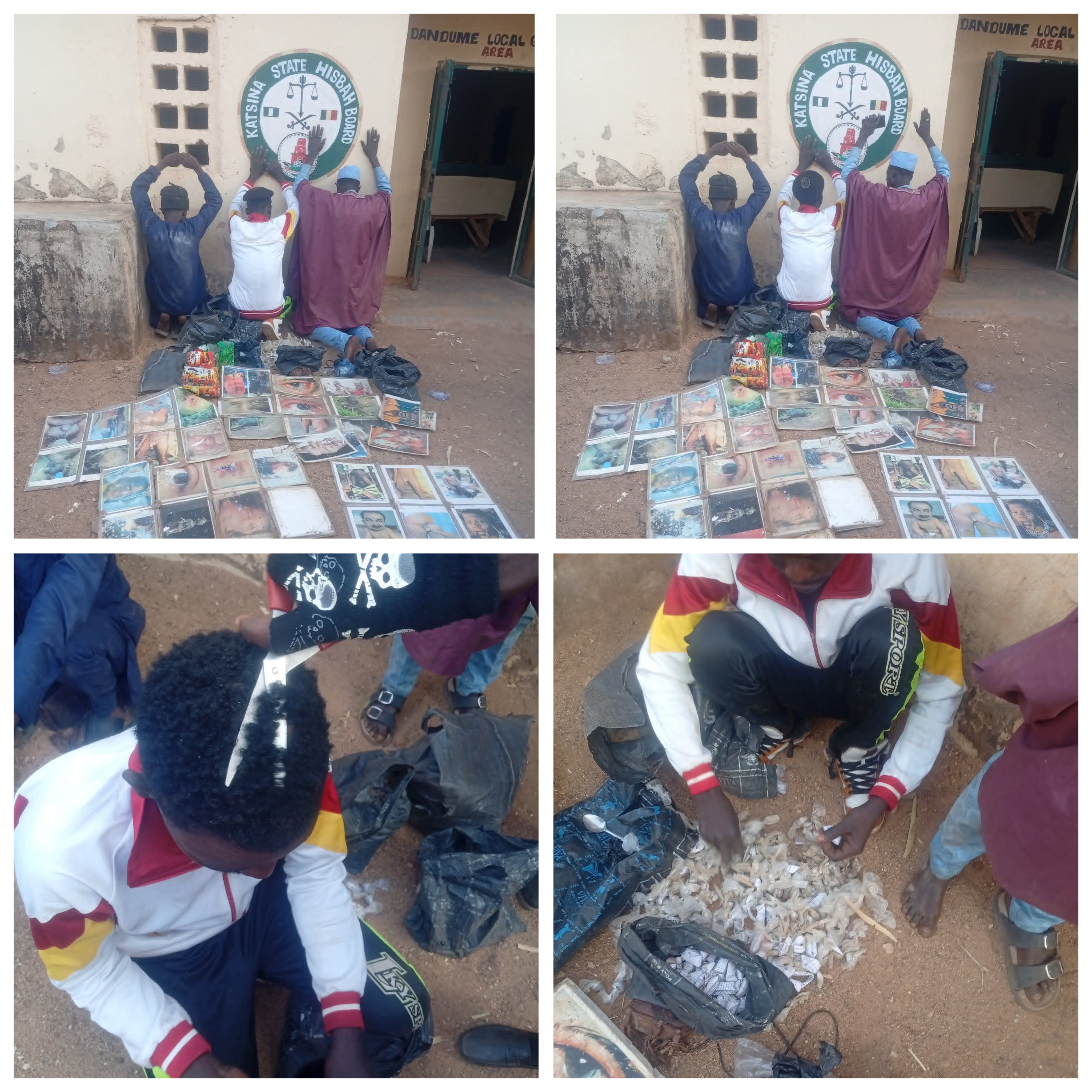 Image of Katsina Hisbah involved in the arrest related to witchcraft allegations