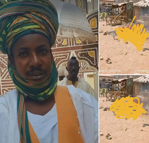 Scene related to the mob action in Nasarawa