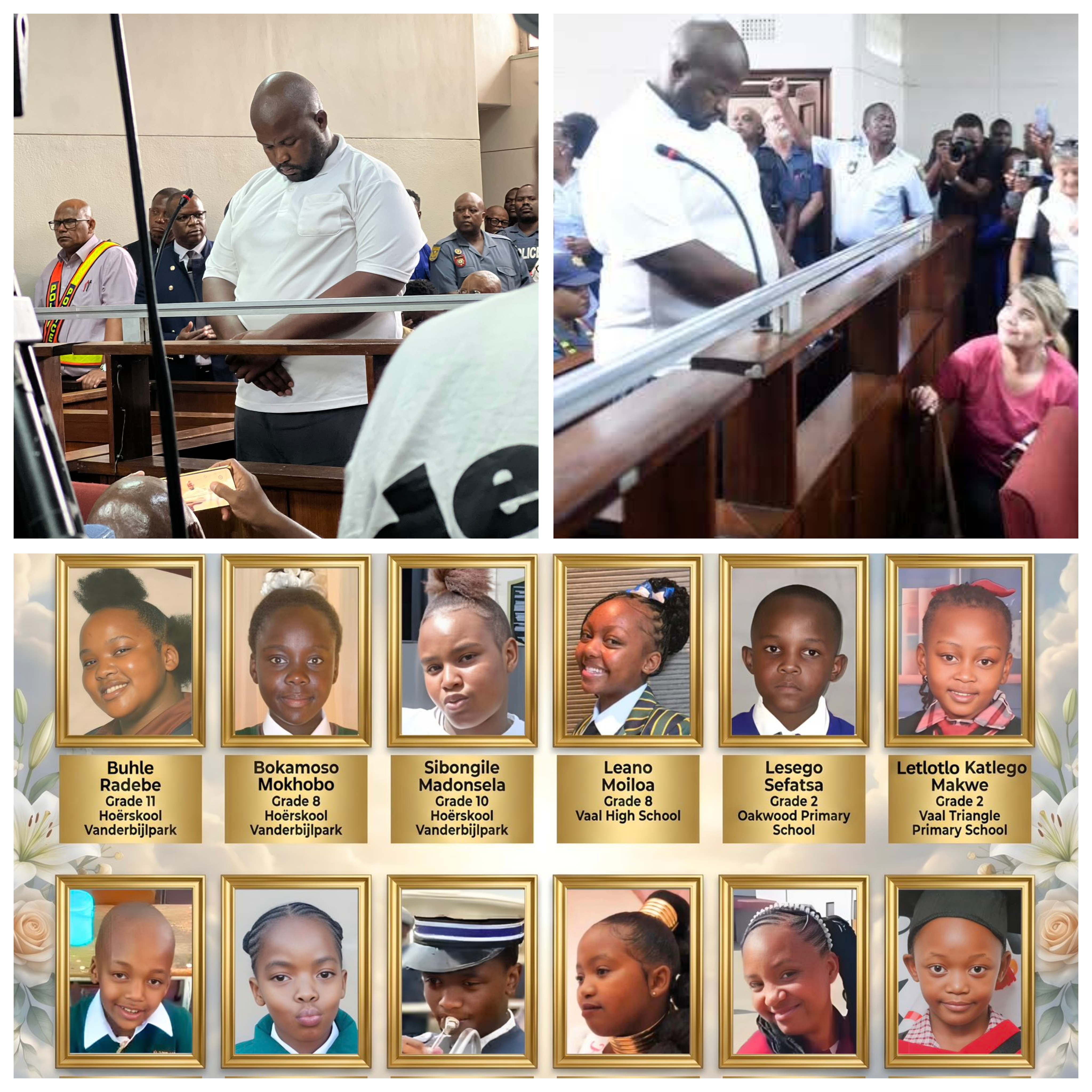 Ayanda Dludla, the driver accused of causing the fatal bus crash