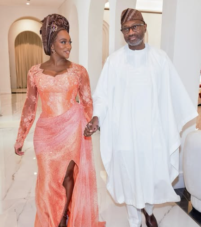 Femi Otedola and DJ Cuppy