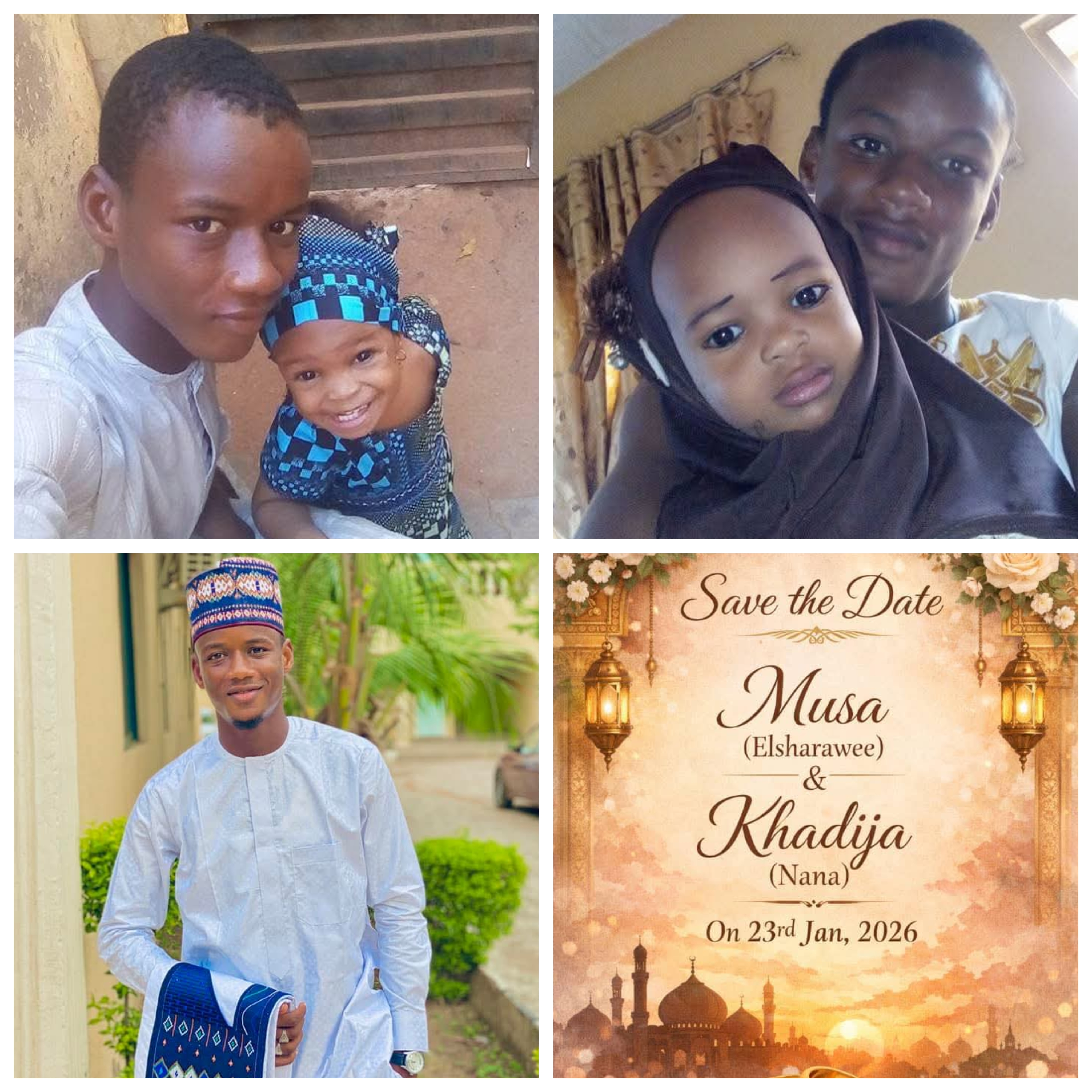 Musa and Khadija throwback photo
