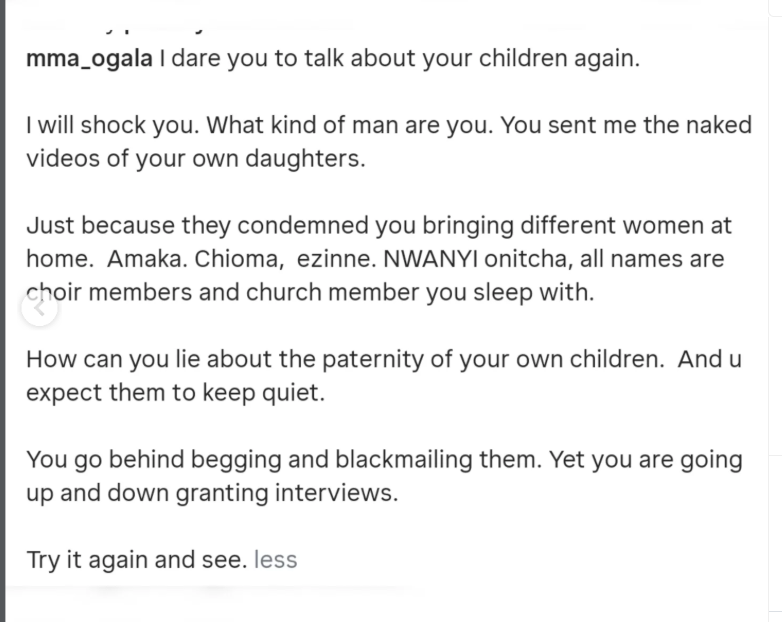 Doris Ogala addresses allegations against Pastor Chris Okafor