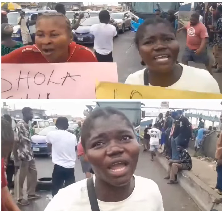 Korokpe drivers protesting against operational restrictions in Lagos