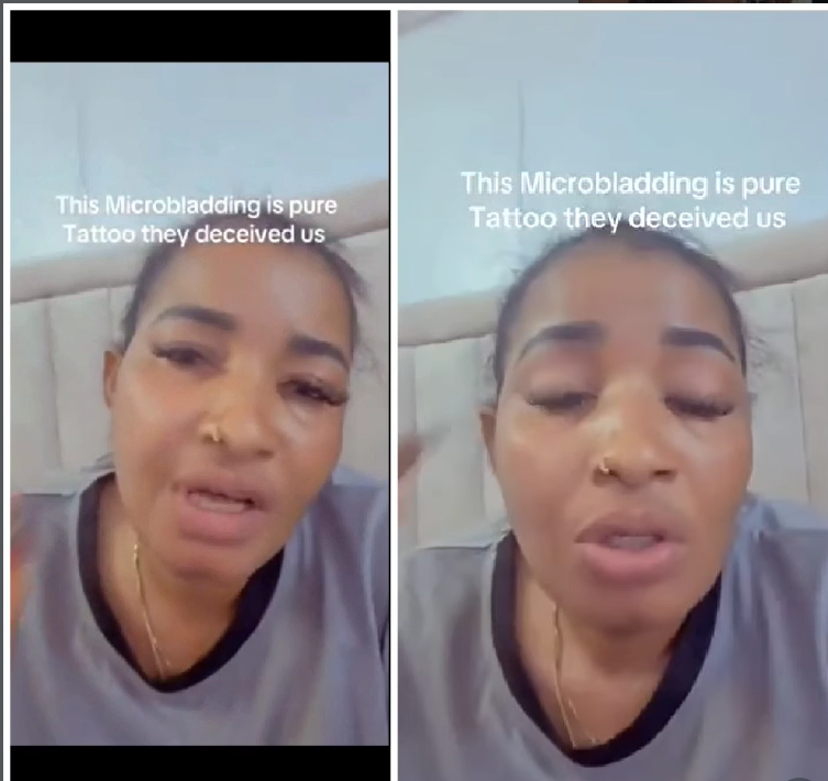 A woman reflects on her microblading experience, discussing its permanence and her feelings of regret.