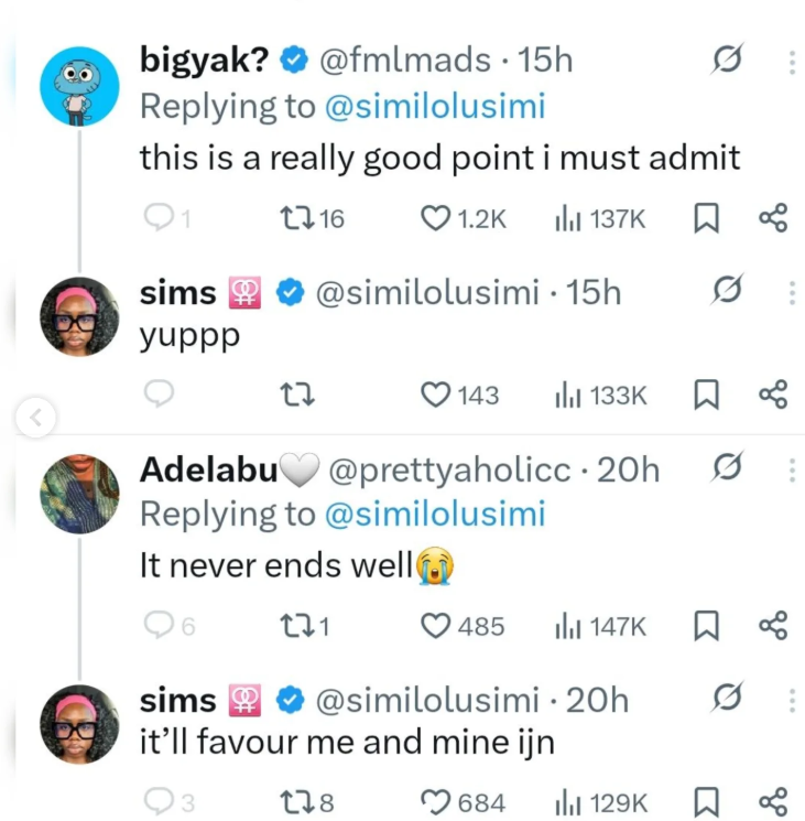 Social media users discussing the controversial suggestion