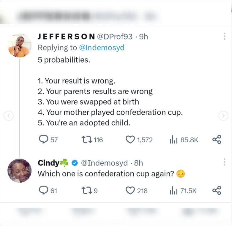 Explanation of genotype inheritance