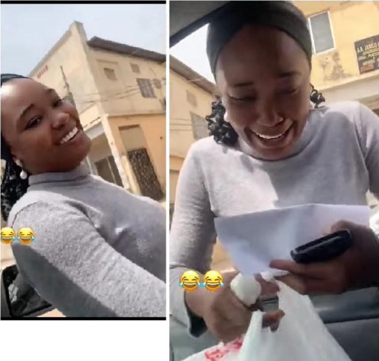 Husband surprising his wife with lunch at her workplace