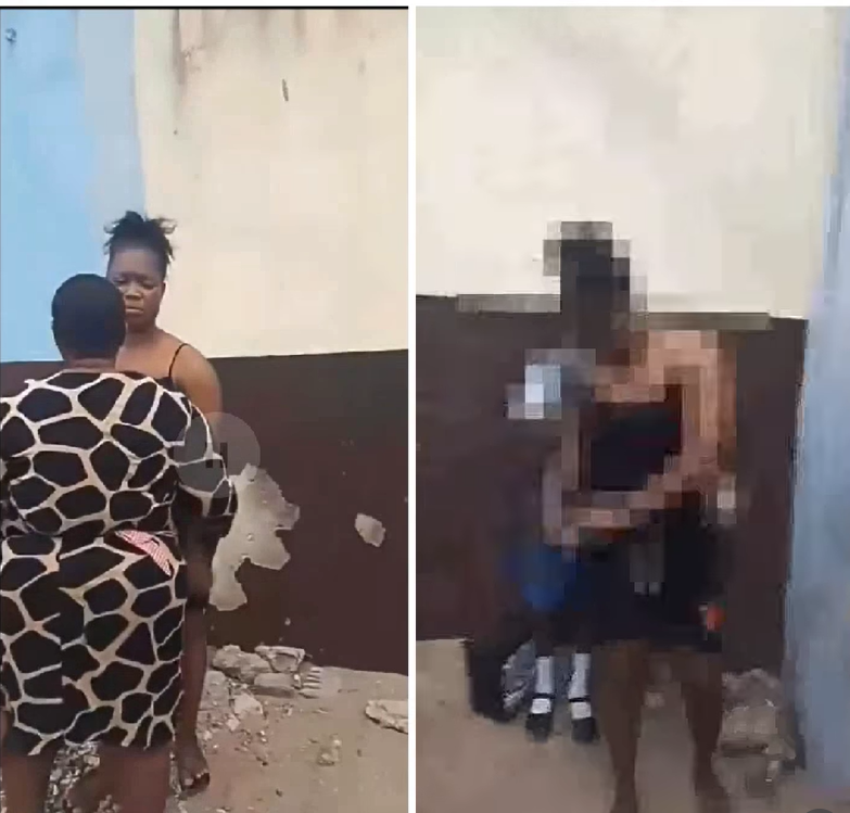 A teacher narrates an incident at school regarding a student's mother causing disruption