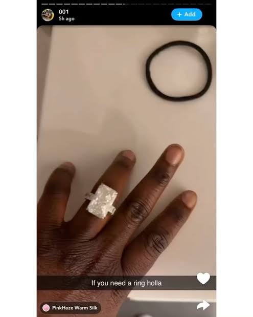 Screenshot of Tumininu's social media posts about her marriage issues