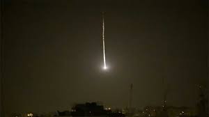 Missile strikes taking place in Israel as sirens alert citizens.