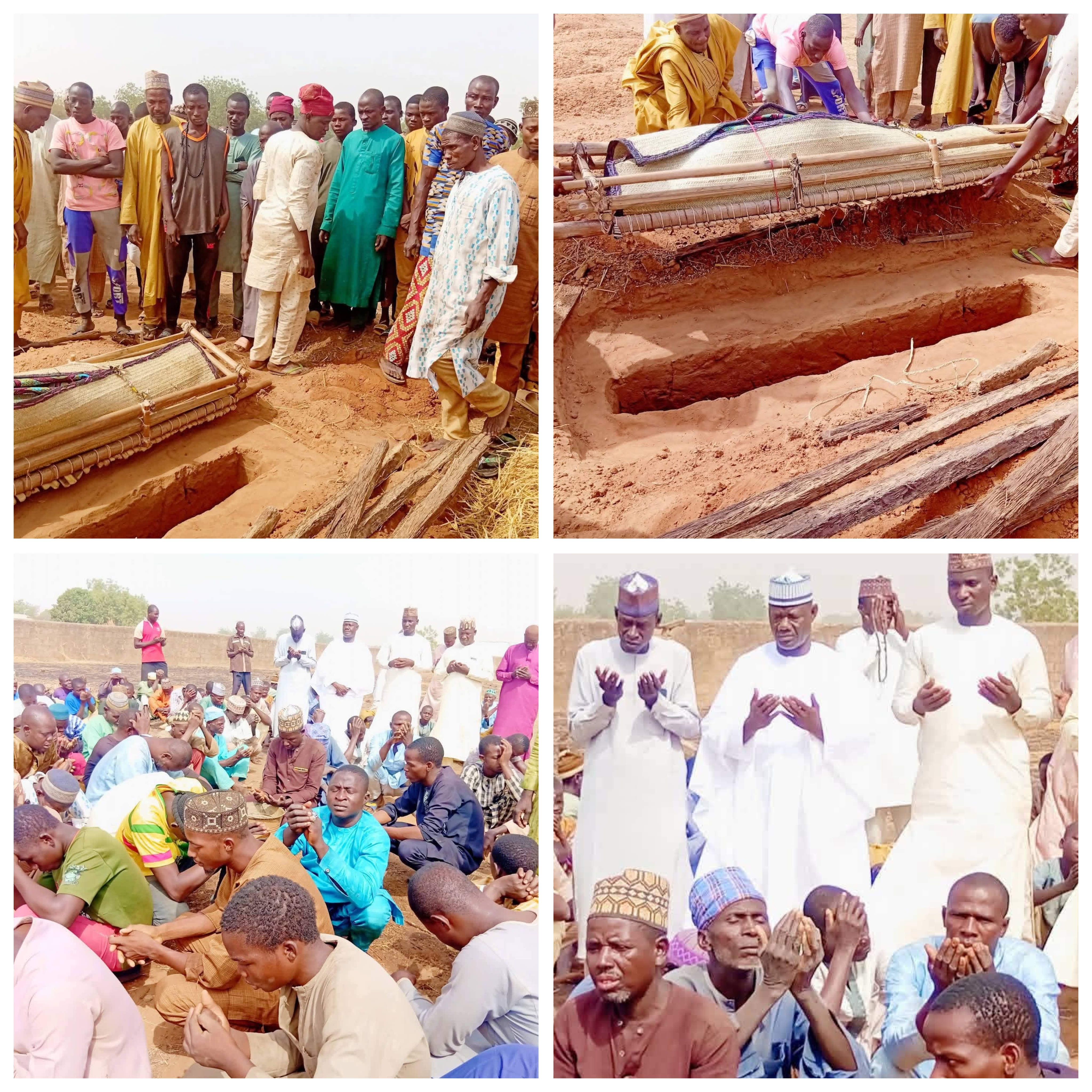 Funeral of Umaima Maidawa in Kebbi