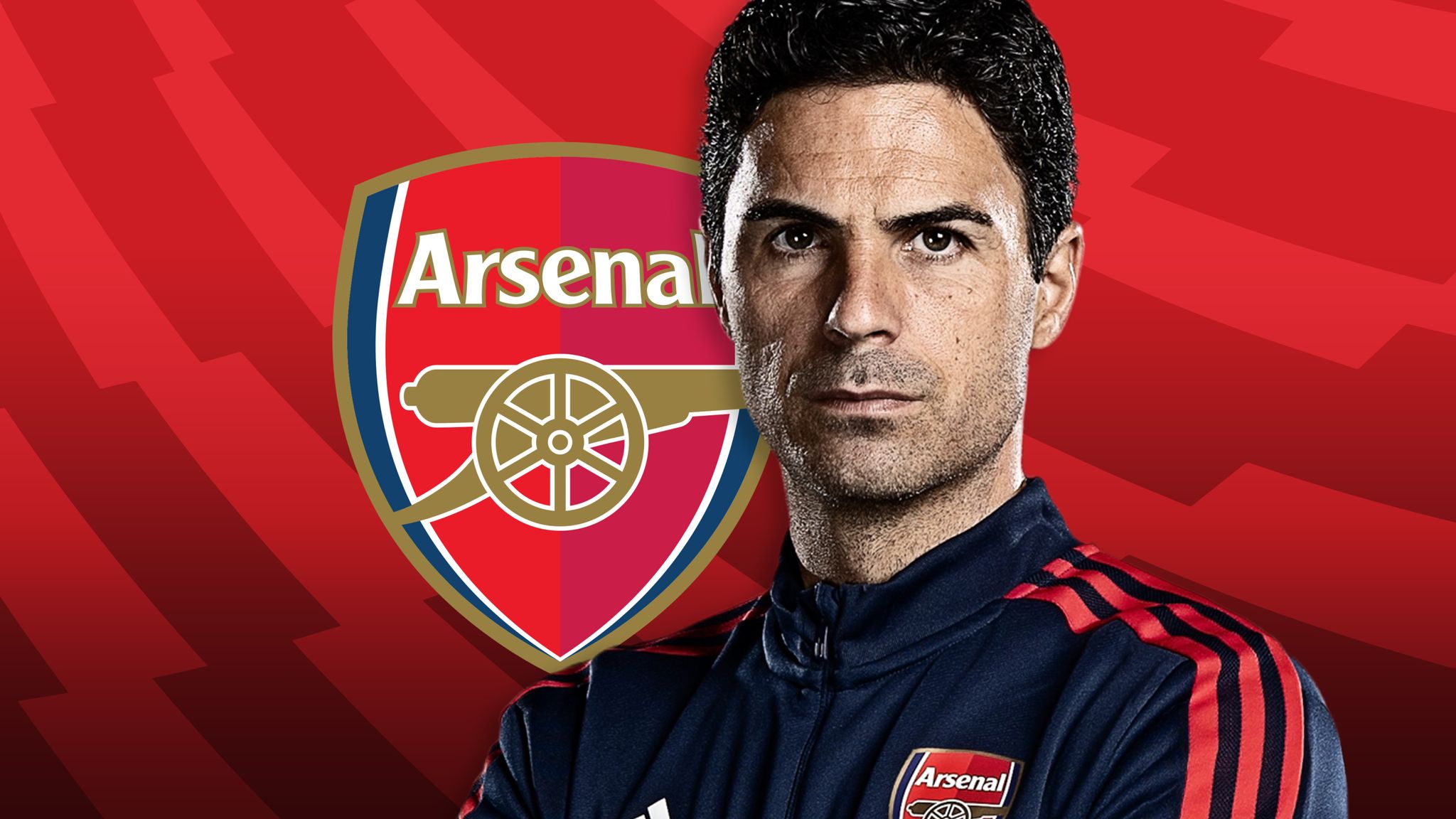 Mikel Arteta addressing the media ahead of the League Cup final