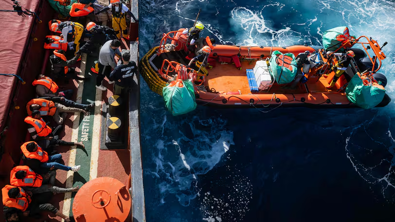 Migrants feared dead after boat capsizes in the Mediterranean Sea